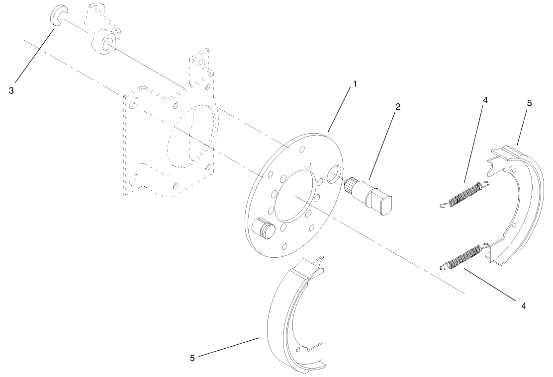 Brake Assembly No. 104-7705