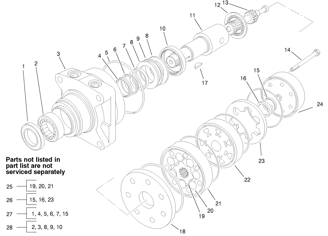 Hydraulic Motor Assembly No. 92-9199