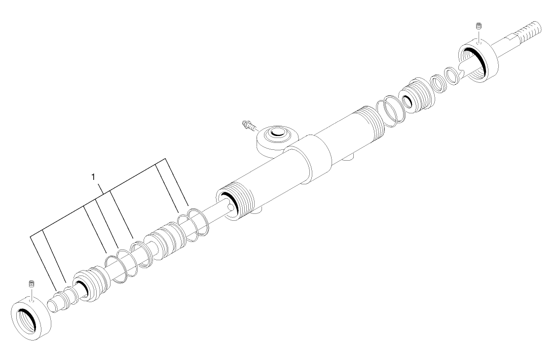 Steering Cylinder Assembly No. 93-2122