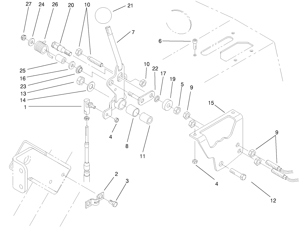 Functional Control Lever Assembly