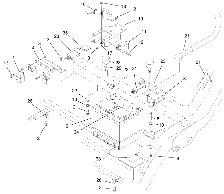 Electronics Installation Assembly