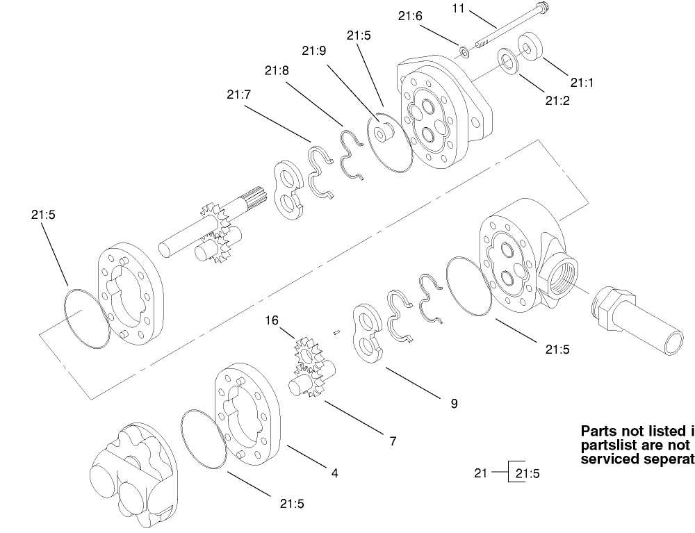 Gear Pump Assembly No. 94-6390