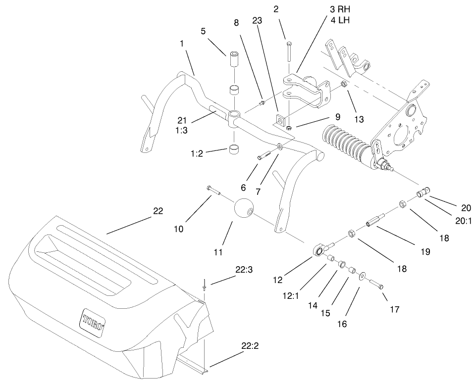 Center Pull Frame Assembly