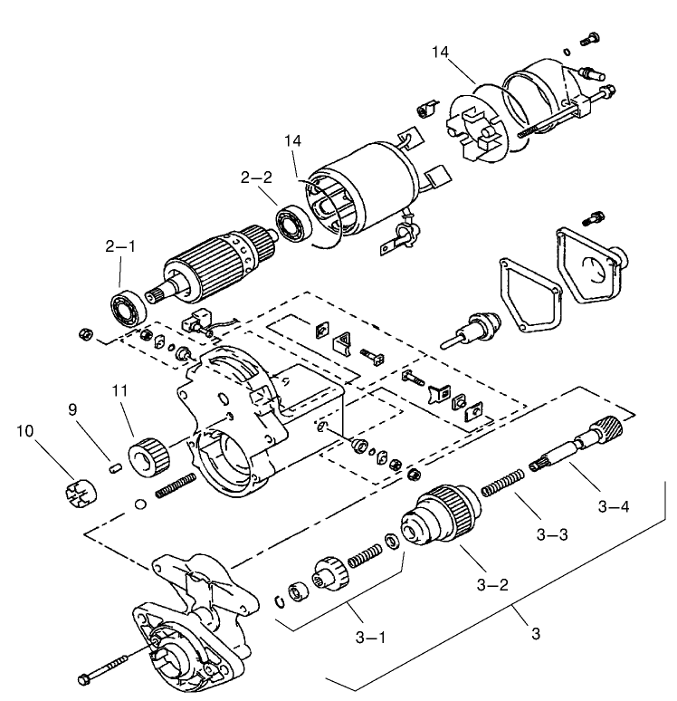 Starter Assembly No. 99-9693