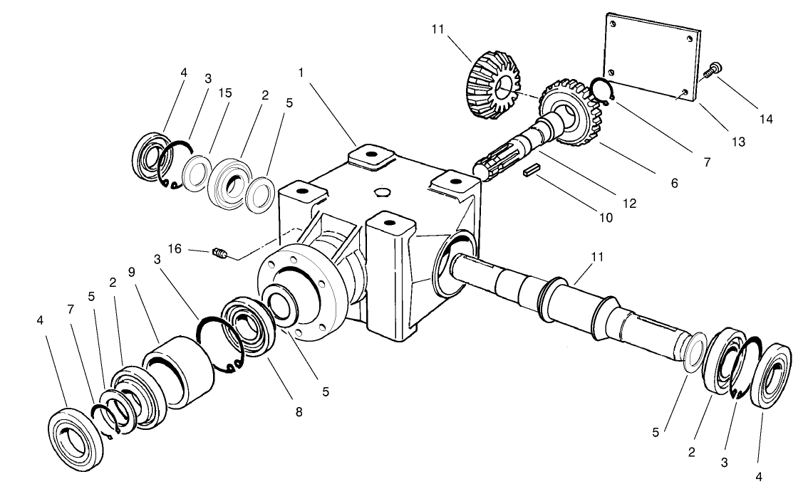 Gear Box Assembly No. 100-5381