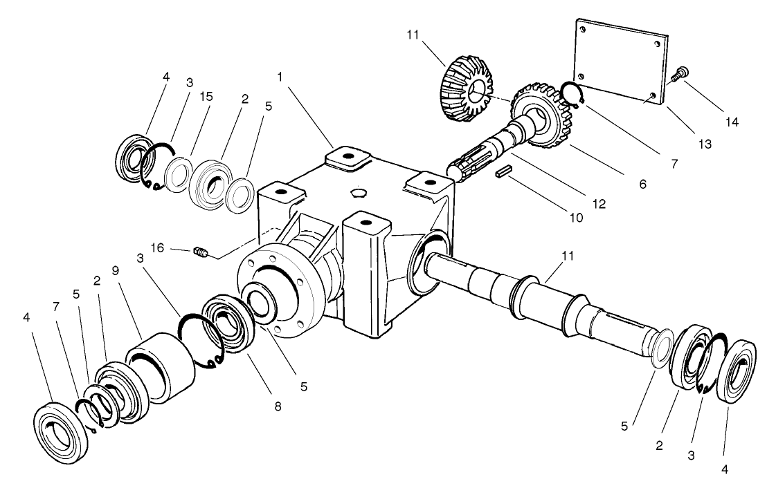 Gear Box Assembly No. 100-5381