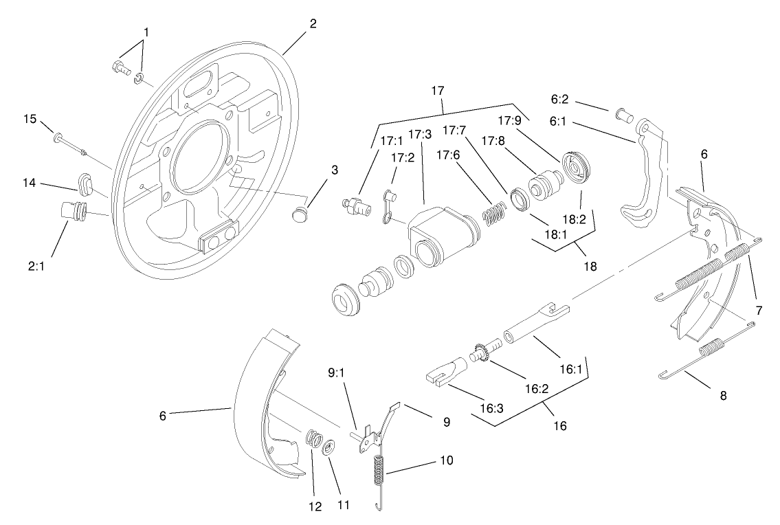 RH Front Brake Assembly No. 87-3010 (only on: 07213TC)