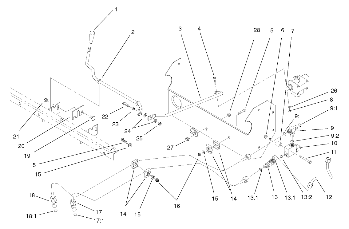 Lift Valve Linkage Assembly