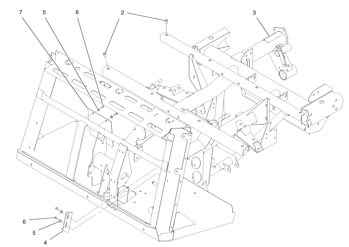 Operator Frame Assembly No. 105-4218
