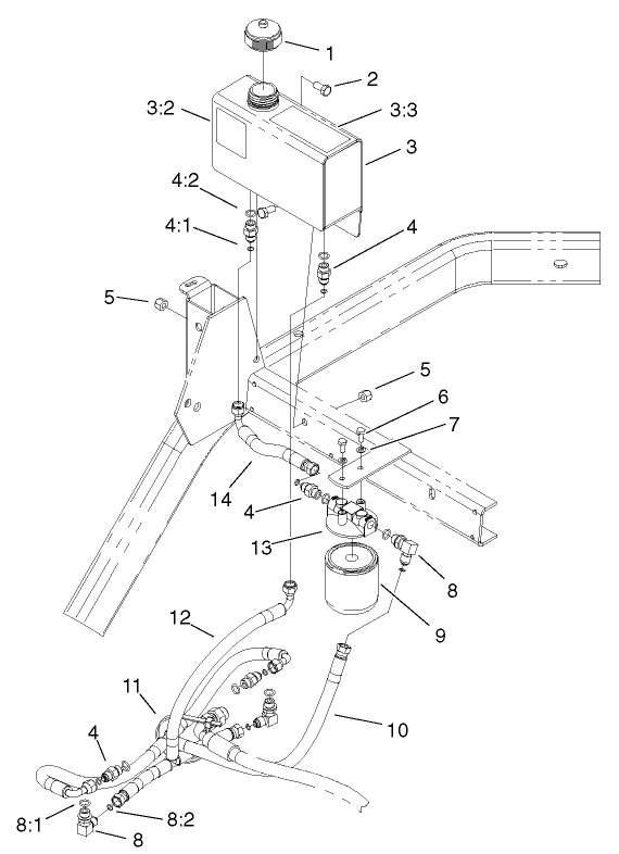 Hydraulic #1 Assembly