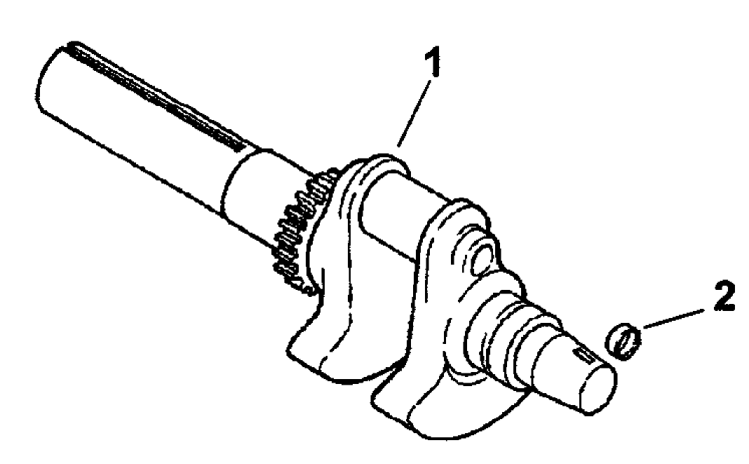 Crankshaft Assembly Kohler Engine Ch20s Ps-64650