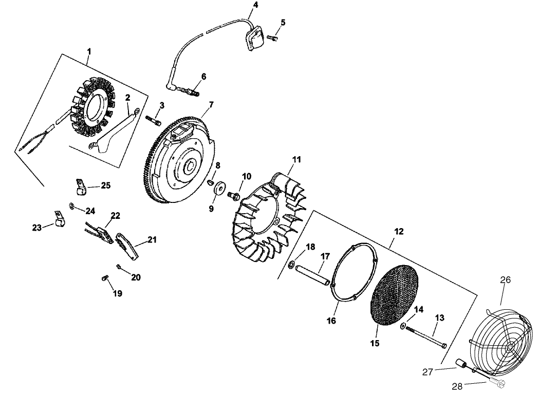 Ignition/electrical Assembly Kohler Engine Ch20s Ps-64650