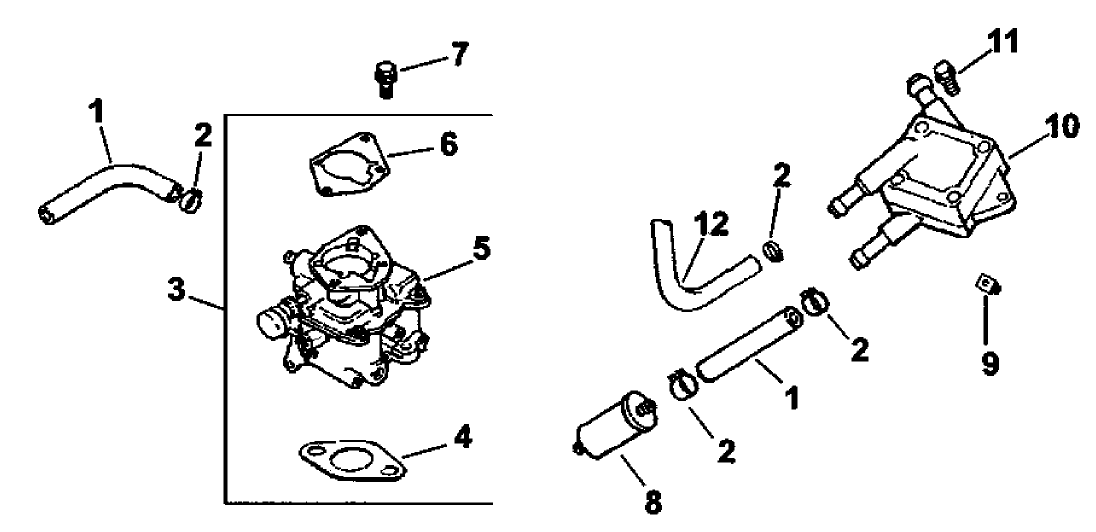 Fuel System Assembly Kohler Engine Ch20s Ps-64650