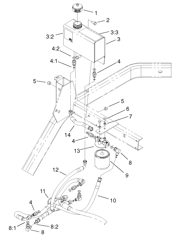 Hydraulic #1 Assembly
