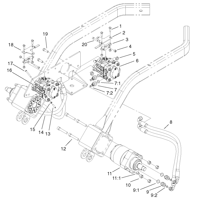 Hydraulic #2 Assembly