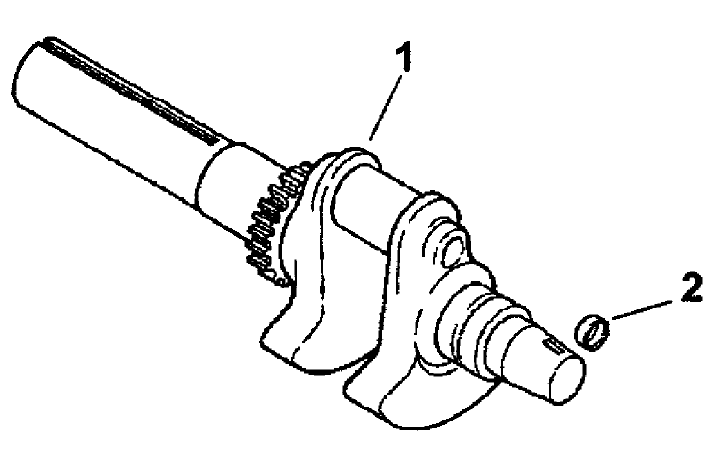 Crankshaft Assembly Kohler Engine Ch25s Ps-68670
