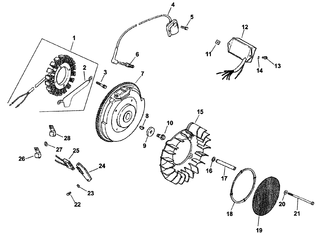 Ignition/electrical Assembly Kohler Engine Ch25s Ps-68670
