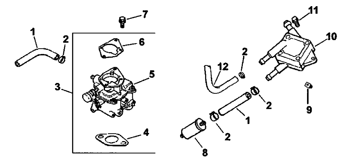 Fuel System Assembly Kohler Engine Ch25s Ps-68670