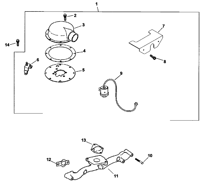 Air Intake/filtration Assembly Kohler Engine Ch25s Ps-68670