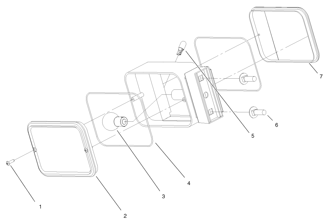 Taillight Assembly No. 105-3292