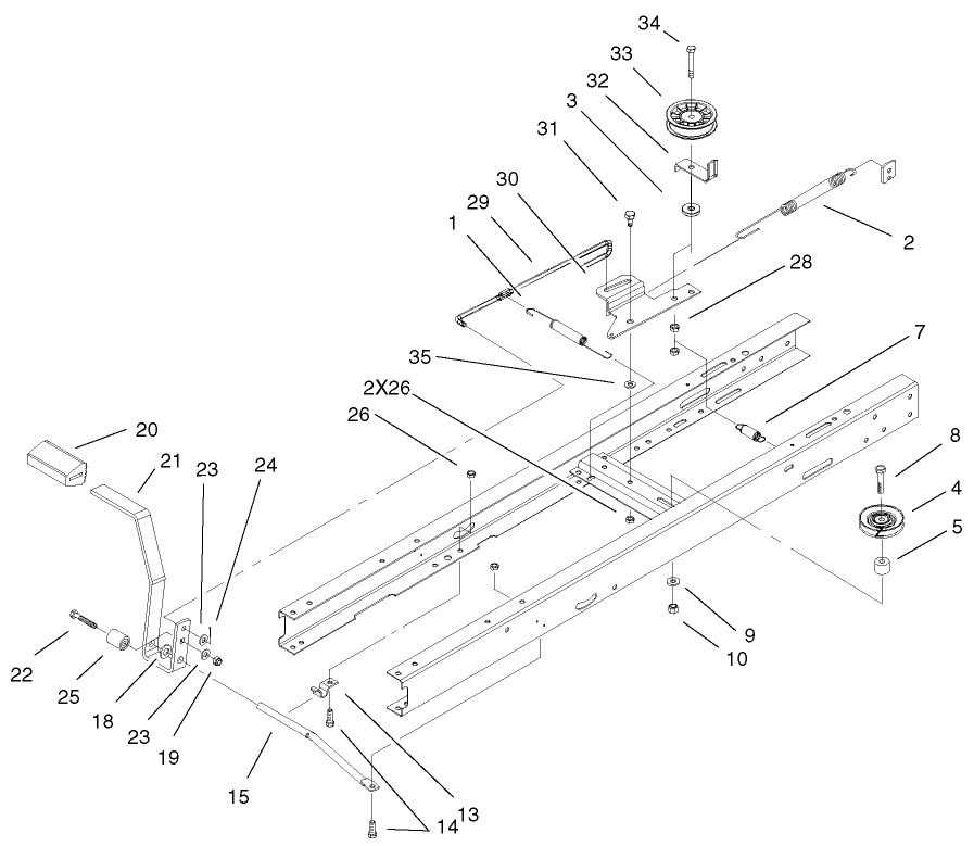 Traction Brake Assembly