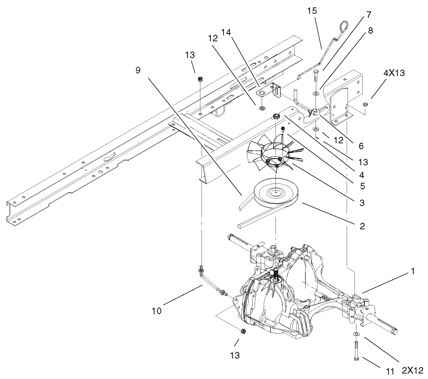 Hydro Transaxle Assembly