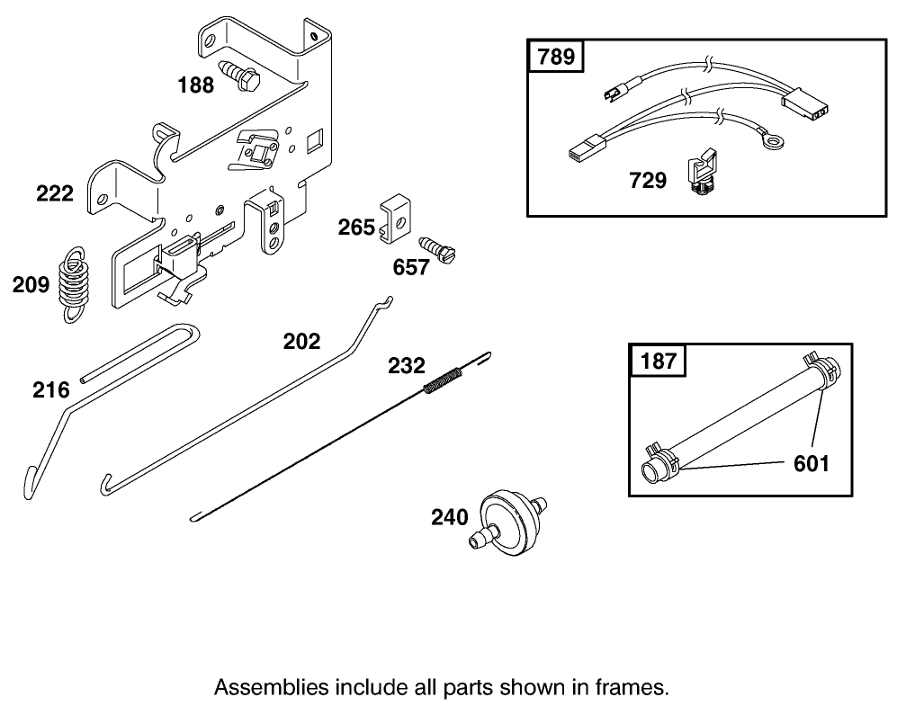 Governor Assembly Briggs And Stratton Model 312777-0128-E1