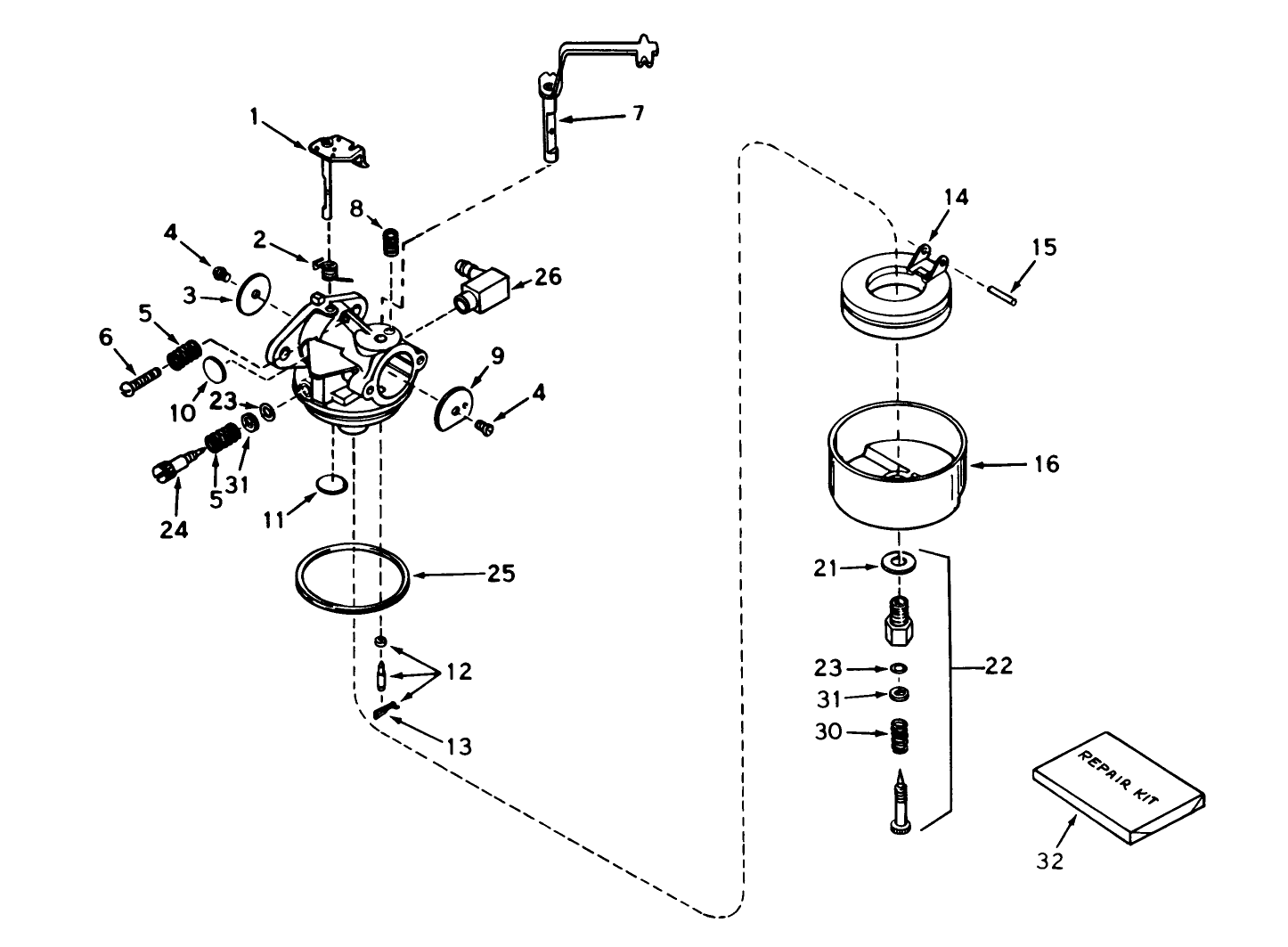 Carburetor No. 631921