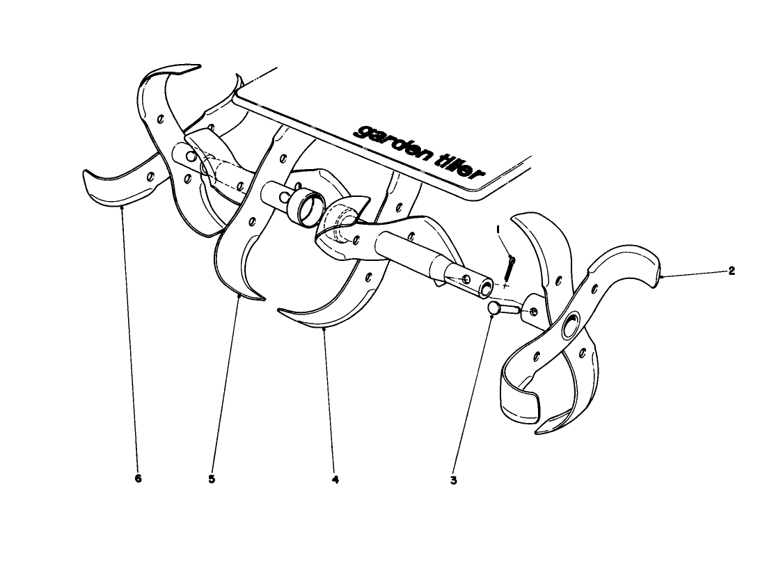 Slasher Tine Assembly