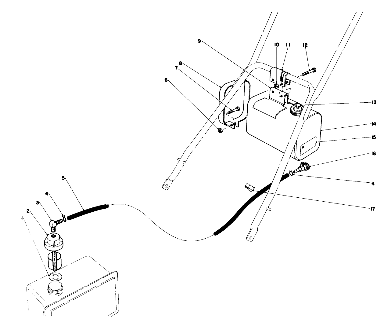 Remote Fuel Tank Kit No. 28-5590