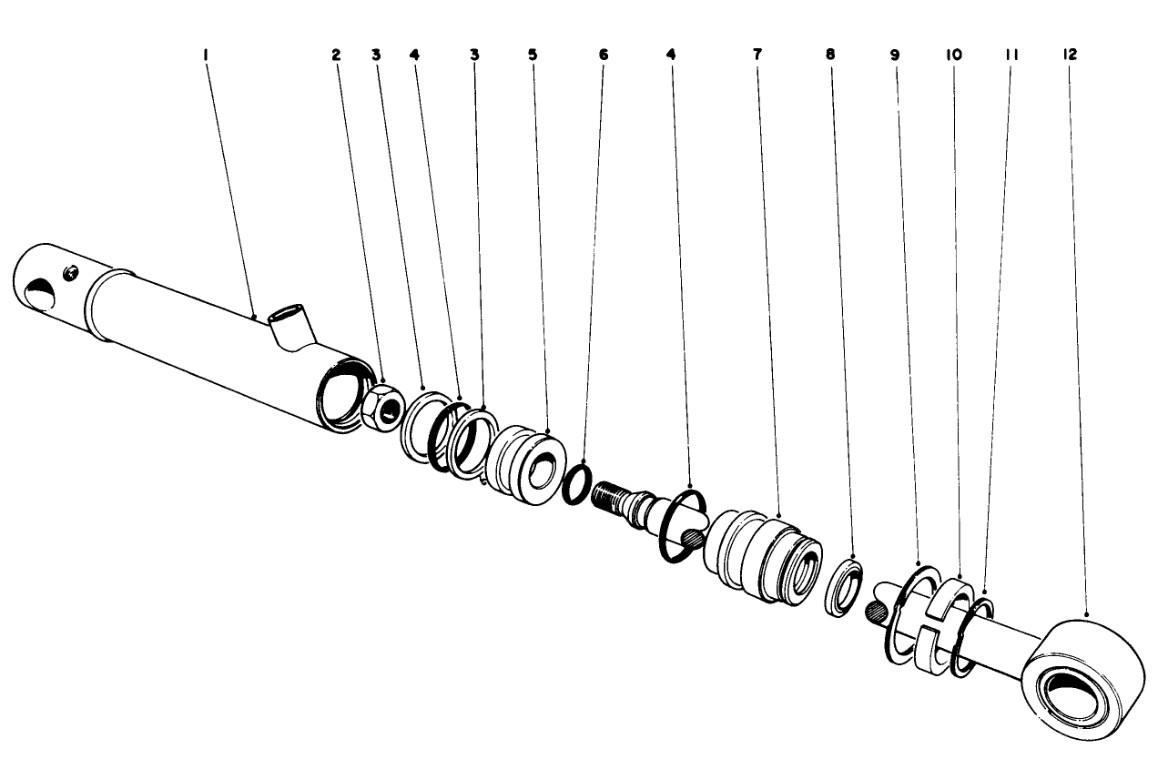 No. 27-2510 Hydraulic Cylinder (small Bore)