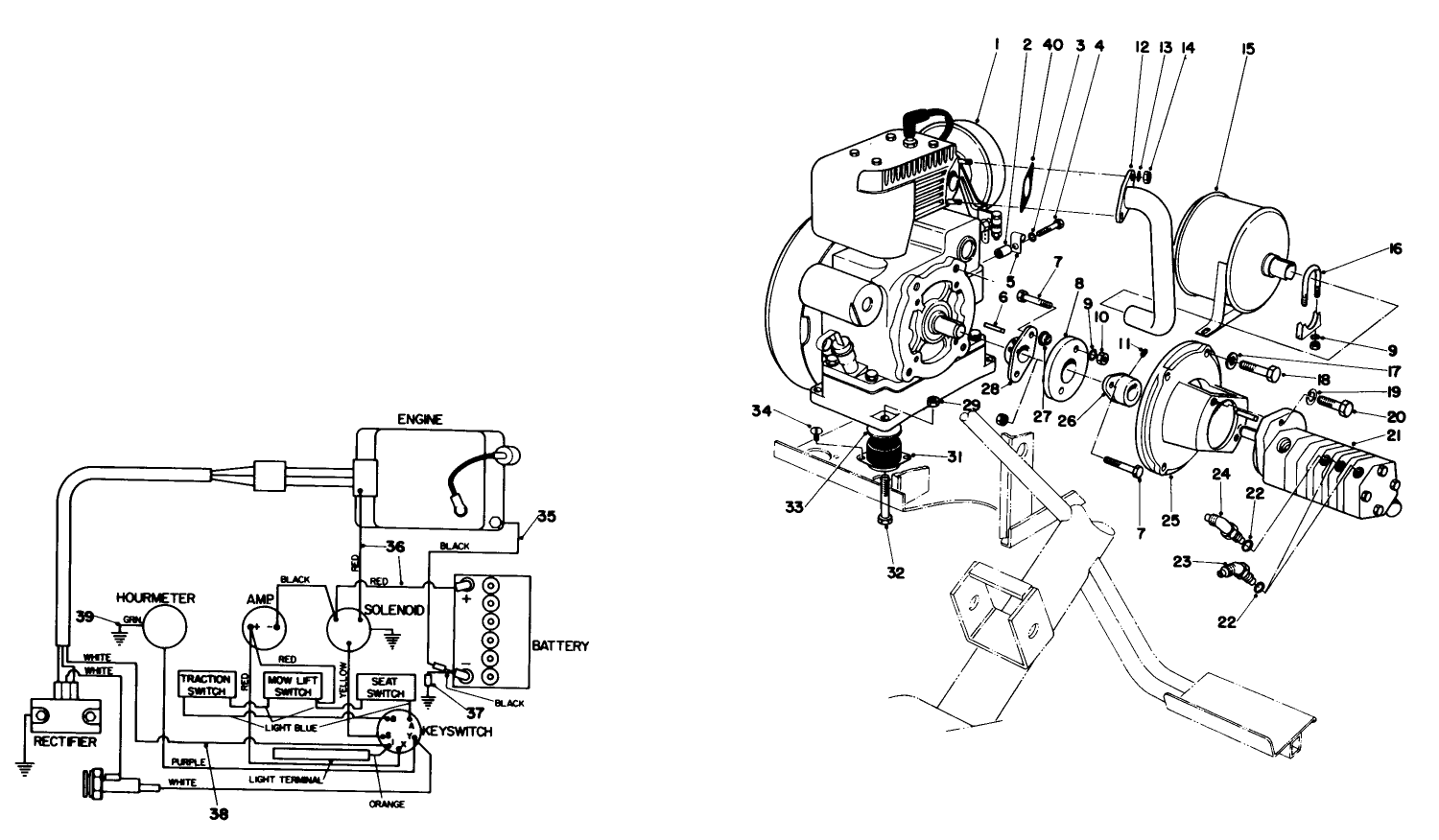 Engine And Wiring Diagram