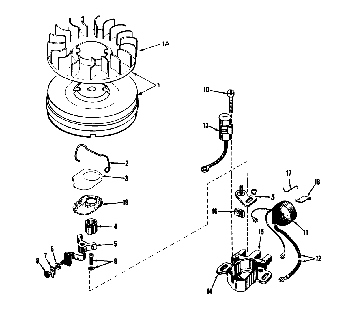 Magneto No. 610694a (7 H.p. Snowthrower Model No. 31677)