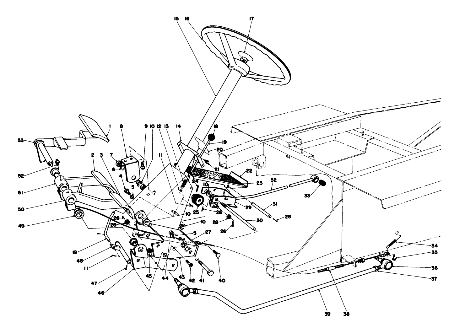 Brake And Steering Gear Assembly