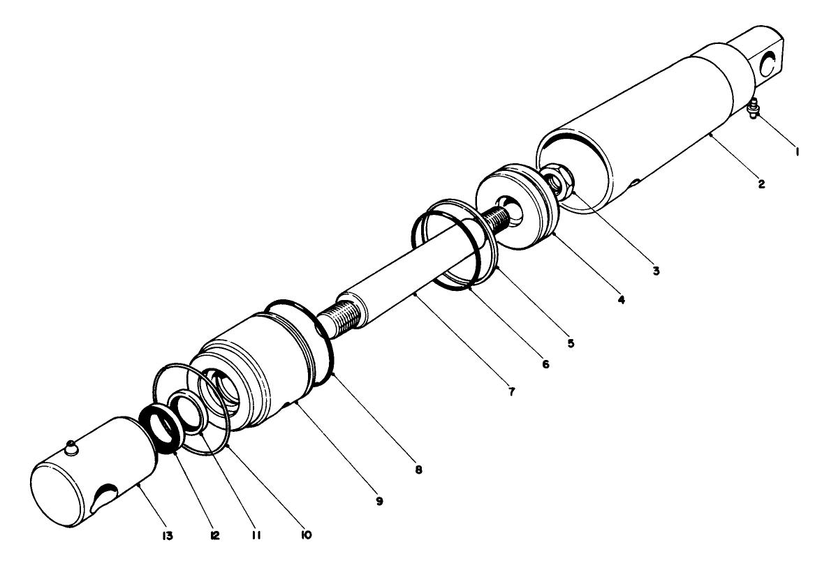 Hydraulic Cylinder Assembly-21-0390