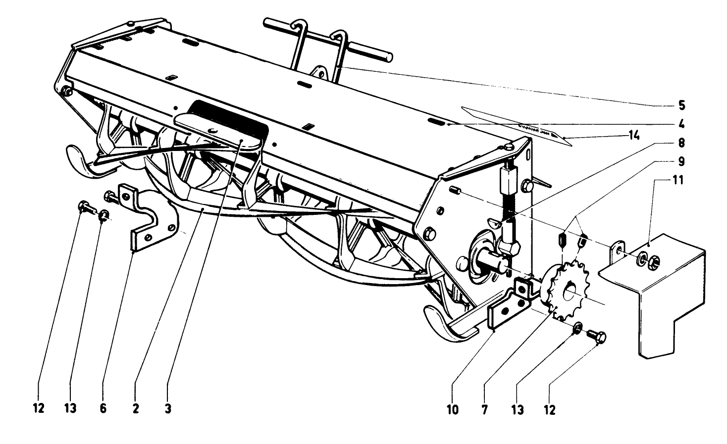Rear Mower Assembly