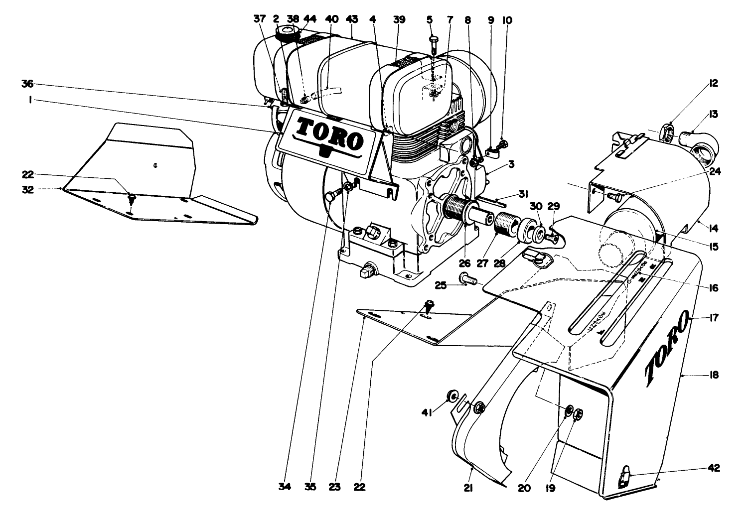 Engine Assembly (recoil)