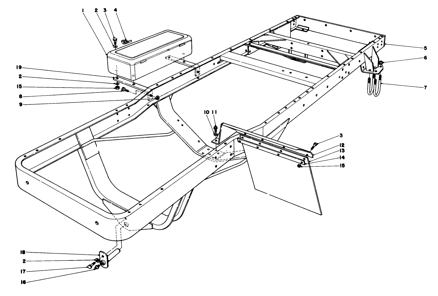 Frame And Front Fender Assembly