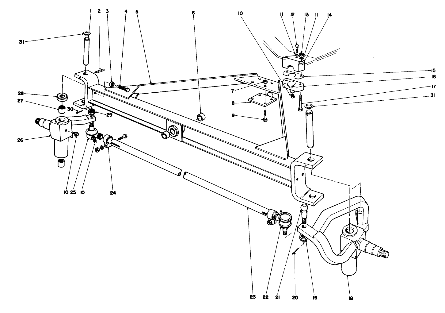 Front Axle Assembly