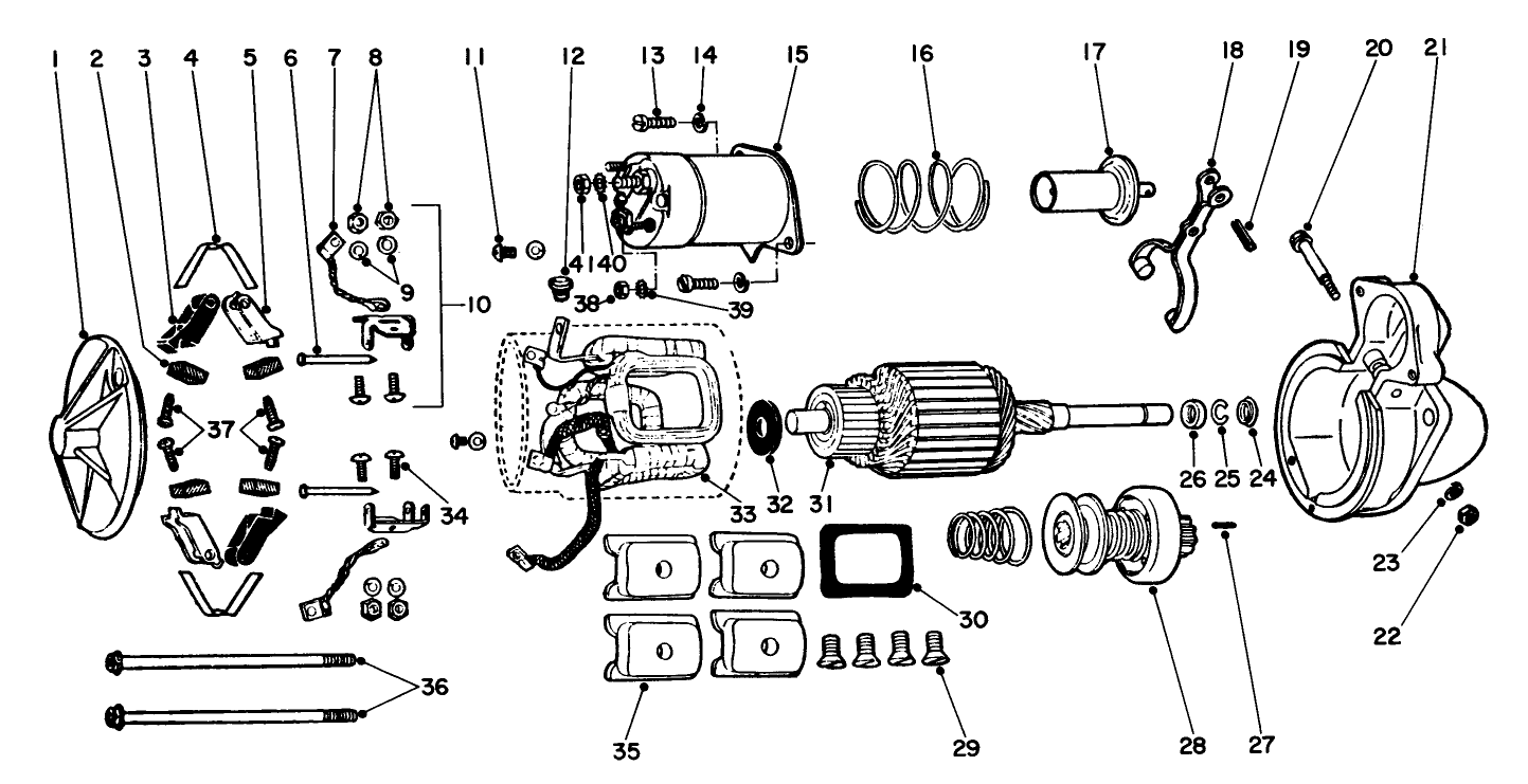 Starter Motor Assembly