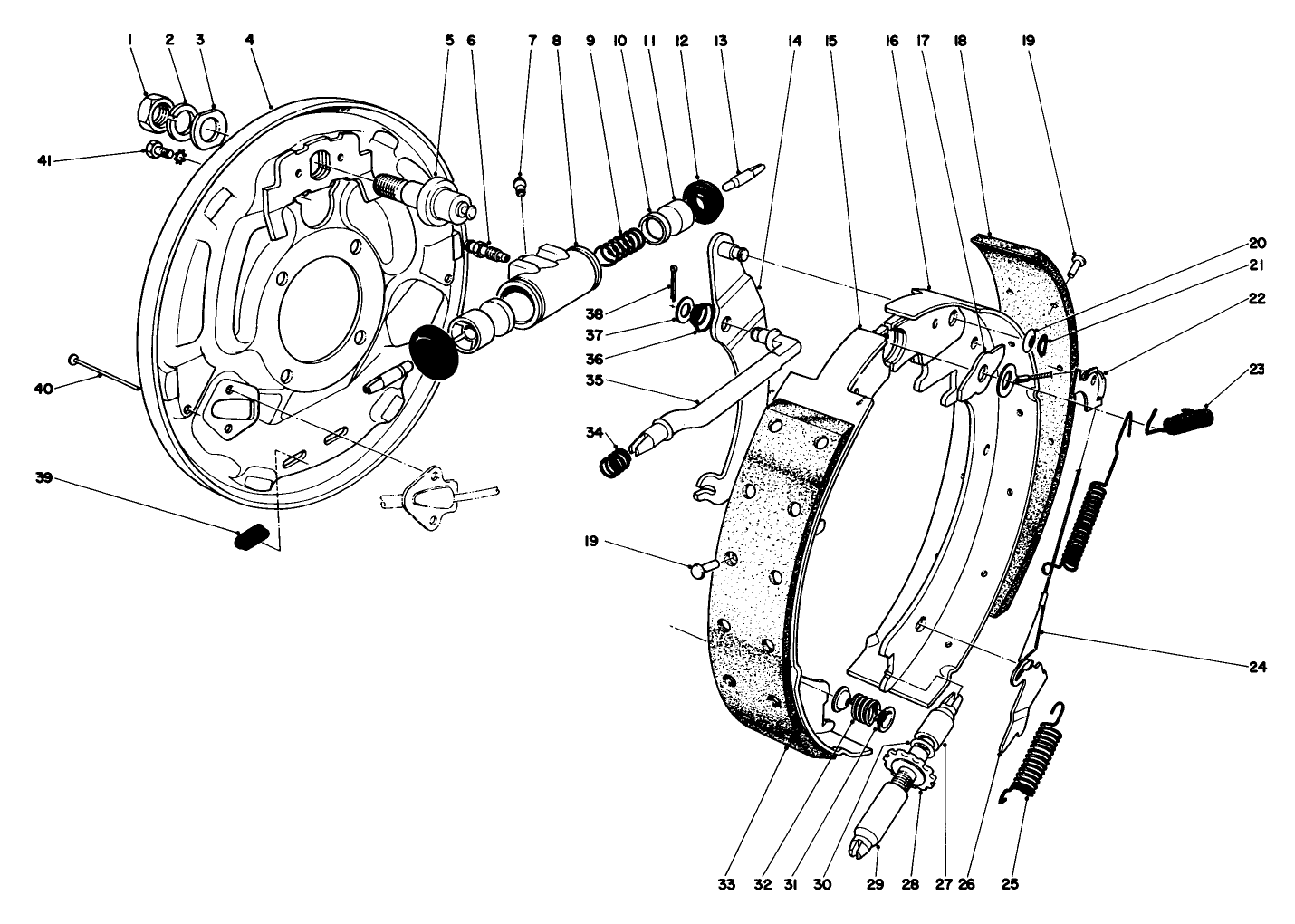 Brake Assembly (13 X 2 1/2) (used On Units With Serial No. 30400 & Up)