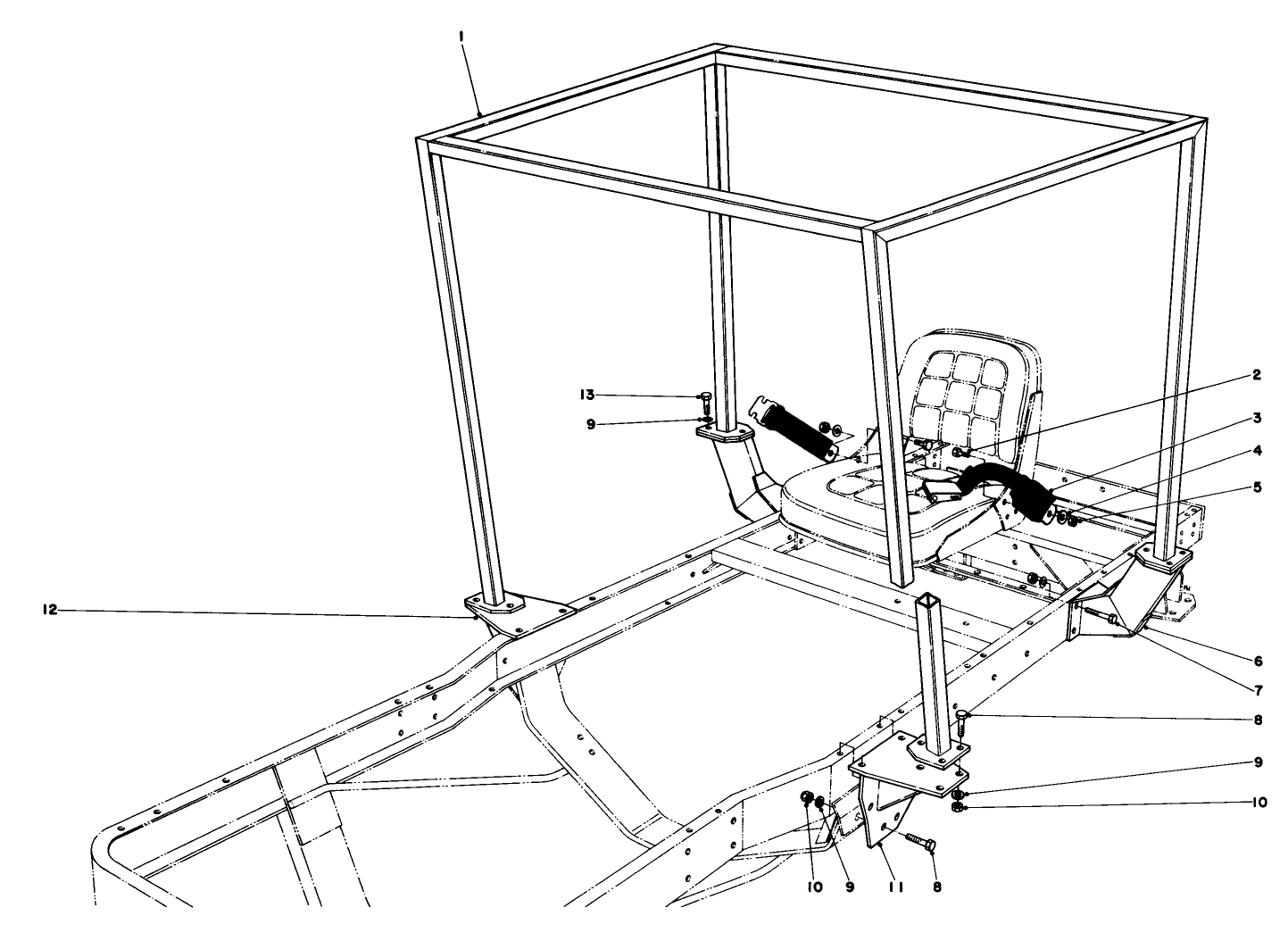 Roll Over Protection Kit No. 77021