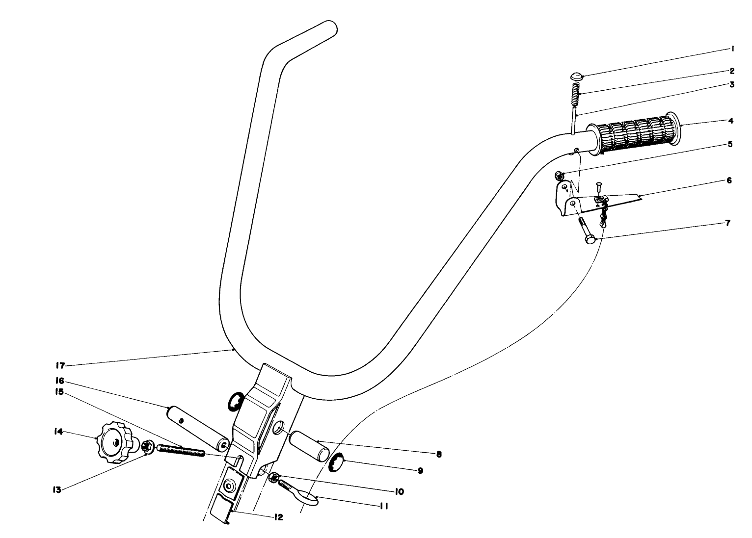 Handle Assembly Model 58307 & 58336