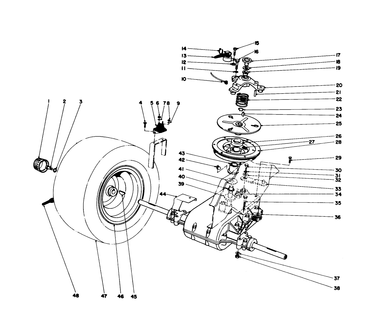 Transaxle & Clutch Assembly