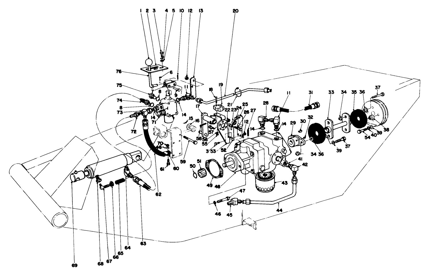 Hydrostatic Transmission & Valve Assembly (continued)