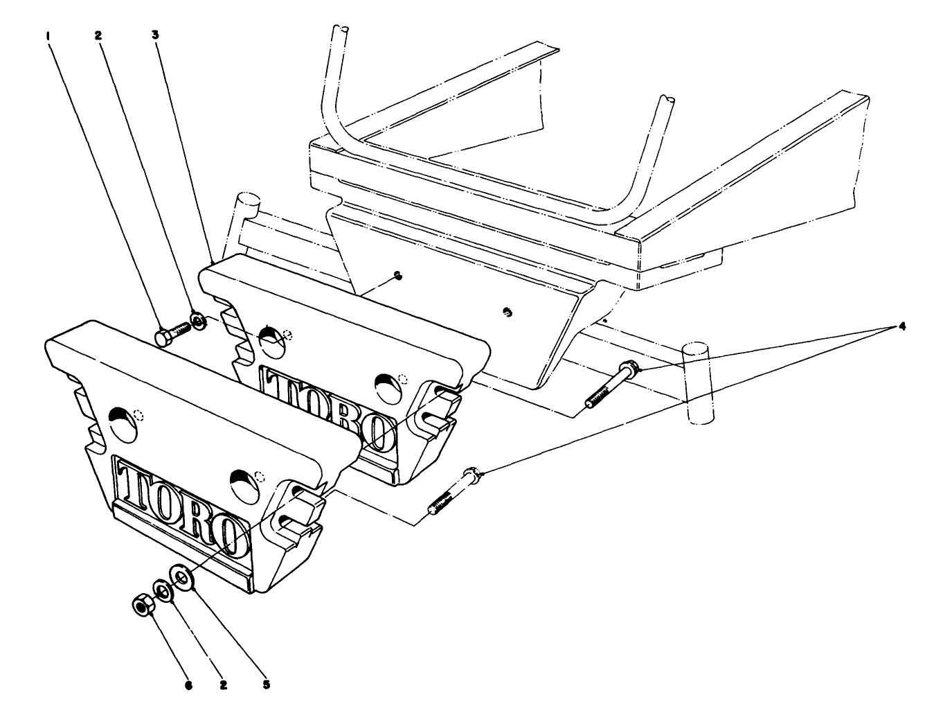 Rear Weight Kit Model No. 24-5780 (optional)