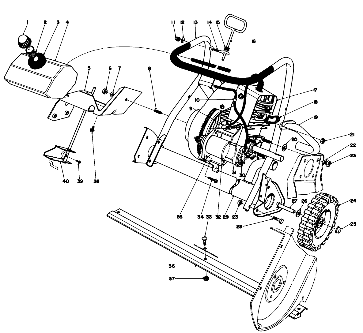 Engine Assembly (model 38030)