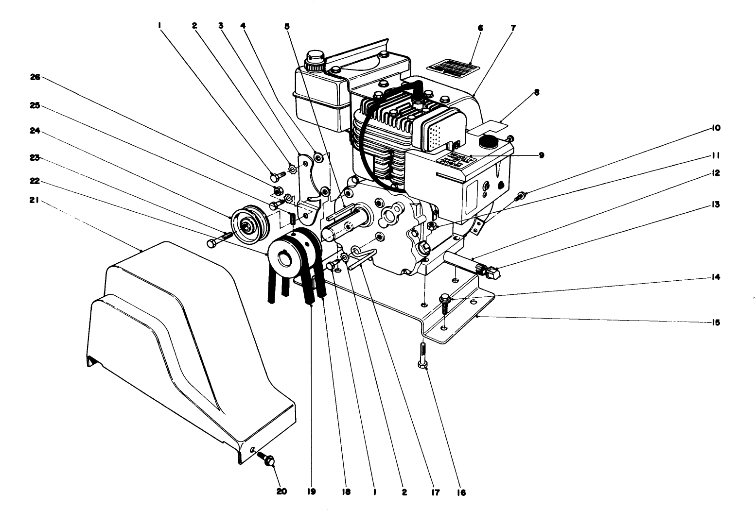 Engine Assembly (model No. 38040)