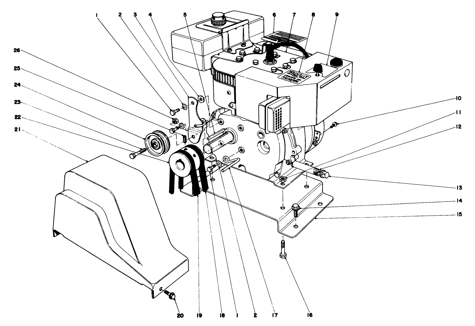 Engine Assembly (model No. 38050)