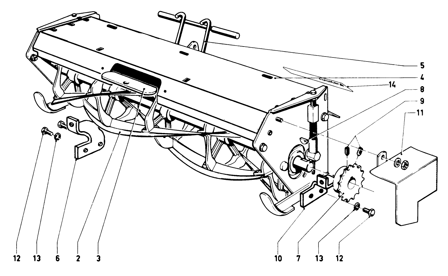 Rear Mower Assembly